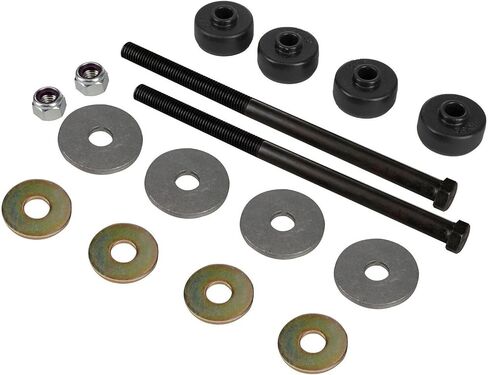 for Chevy for Corvette 1984-1996 Rear Spring End Bolt Kit with Rubber Bushings Length in Saudi Arabia