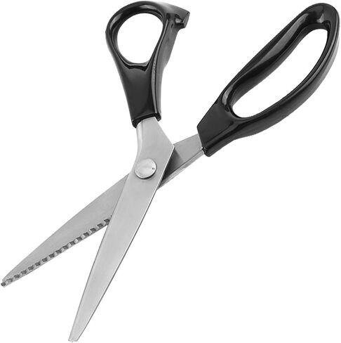 tijeras de Corte, Fabric Deco ive Triangle Pinking Shears Scissors Clipper Lace Scissors, Comfort Grips Professional Dressmaking 3 5 7mm Crafts Zig Zag Cut Sewing Handheld in Saudi Arabia