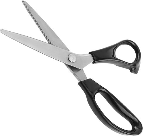 tijeras de Corte, Fabric Deco ive Triangle Pinking Shears Scissors Clipper Lace Scissors, Comfort Grips Professional Dressmaking 3 5 7mm Crafts Zig Zag Cut Sewing Handheld in Saudi Arabia