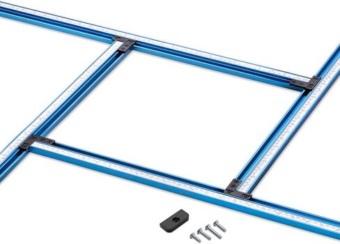 POWERTEC 71759 Box Joints Crosscut Sled Jig for Table Saws and Router Tables with Standard Miter Slots in Saudi Arabia