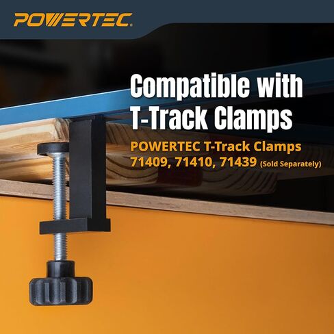 POWERTEC 71759 Box Joints Crosscut Sled Jig for Table Saws and Router Tables with Standard Miter Slots in Saudi Arabia