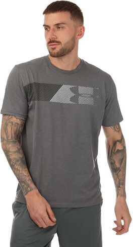 Under Armour Men's Fast Left Chest 2.0 Short-Sleeve T-Shirt (as1, Alpha, xx_l, Regular, Regular, Phoenix Fire (296) / Black, XX-Large) in Saudi Arabia