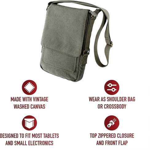 Rothco Vintage Canvas Tech Bag in Saudi Arabia