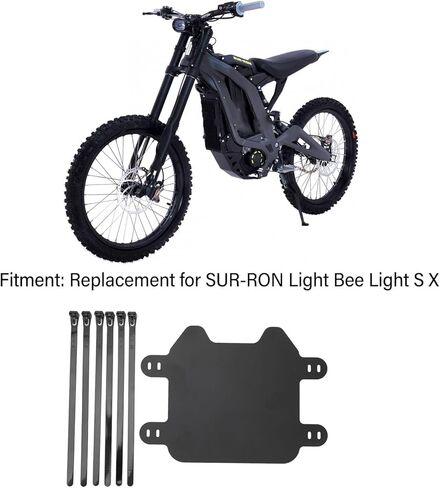 لوحة الأرقام الأمامية، لوحة أرقام أمامية للدراجة النارية، لوحة ترخيص لدراجة نارية SUR Ron Light Bee Light S X in Kuwait