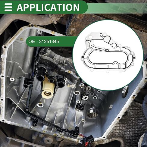 Car Oil Pan Gasket Car Transmission Oil Pan Gasket Engine Oil Pan Gasket Seal No.31251345 for Volvo S60 2011-2016 for Volvo XC90 2007-2014 in Saudi Arabia
