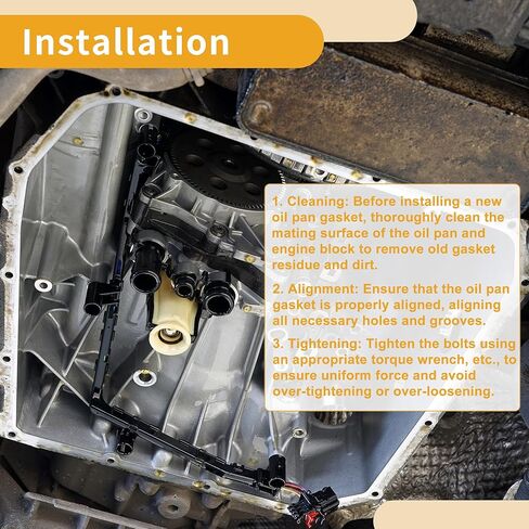 Car Oil Pan Gasket Car Transmission Oil Pan Gasket Engine Oil Pan Gasket Seal No.24208576 for Hummer H2 2003-2007 Good Sealing 1 Pcs in Saudi Arabia