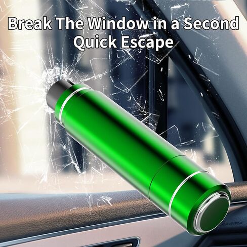 Car Window Breaker Seatbelt Cutter 4 Pack, Car Safety Hammer Glass Breaker Under Water Auto Emergency Rescue Tool, Car Escape Tool with Seatbelt Cutter Safe Hammer Life Hammer Window Punch(Blue) in Saudi Arabia