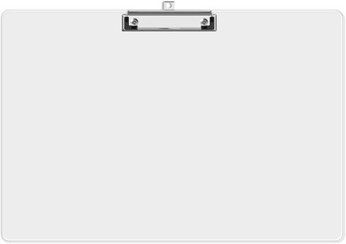 Extra Large Clipboard, 11 x 17 Clear Plastic Drawing Boards, Horizontal Clip Board, Landscape Layout, Suitable for Sketching, Watercolor. Drafting & Art Supply in Saudi Arabia