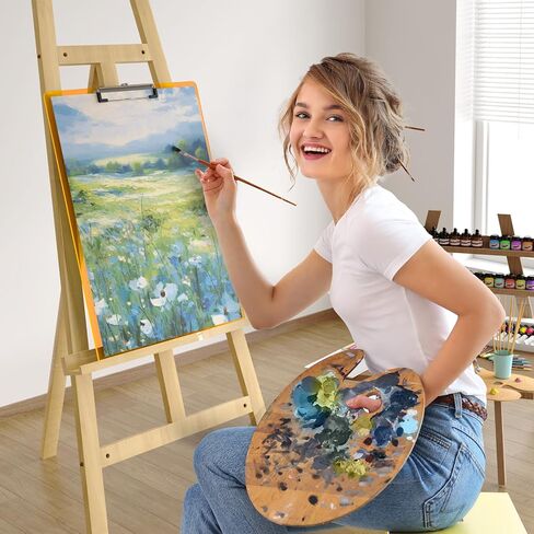 حافظة كبيرة جدًا، لوحات رسم بلاستيكية شفافة مقاس 11 × 17، لوحة مشبك أفقية، تخطيط المناظر الطبيعية، مناسبة للرسم والألوان المائية. الصياغة والتوريد الفني in Kuwait