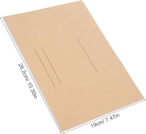 DOITOOL Blank Accounting Ledger Book 8.5 x 11 Inches Grid-Lined Notebook for Expense Tracking and Income Management for Small Business and Personal Use in Saudi Arabia