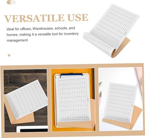 DOITOOL Blank Accounting Ledger Book 8.5 x 11 Inches Grid-Lined Notebook for Expense Tracking and Income Management for Small Business and Personal Use in Saudi Arabia