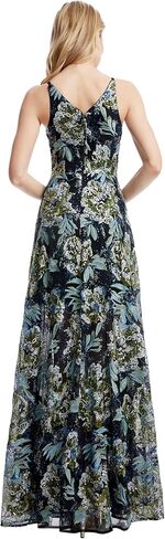 Dress the Population Women's Ariyah Fit and Flare Maxi Dress in Kuwait