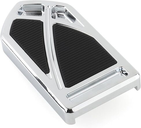 Phantom Brake Pedal Pad Fit For Harley 1980-later Touring Road King Street Glide Road Glide Electra Glide 86-2017 Softail FL Fat Boy 12-16 Dyna FLD (Chrome) in Saudi Arabia