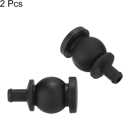 MECCANIXITY Anti-Vibration Shock Absorption Damping Rubber Balls 35mmx17mm for RC Quadcopter FPV Gimbal Camera Mount, Black/Pack of 2 in Saudi Arabia