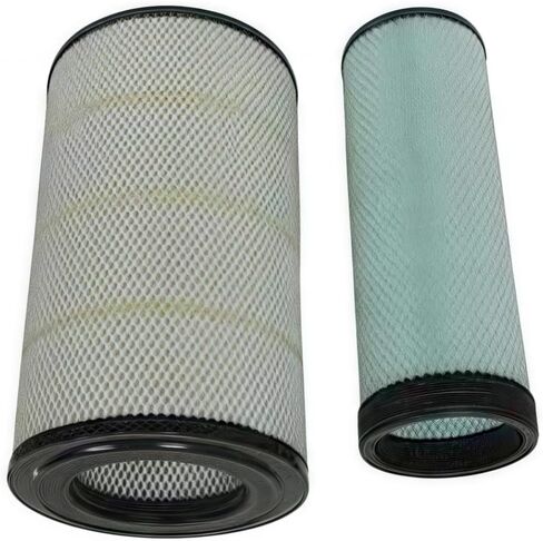 600-185-4100 فلتر الهواء 600-185-4120 متوافق مع كوماتسو حفارة PC220-7 PC200-8 DH225-9 PC 228-8 PC 240-10 PC 290-10 6001854110 in Saudi Arabia