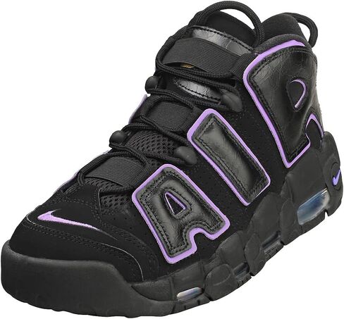 Nike More Uptempo '96 Black/White DV0819 001 Men's Size 8 in Saudi Arabia