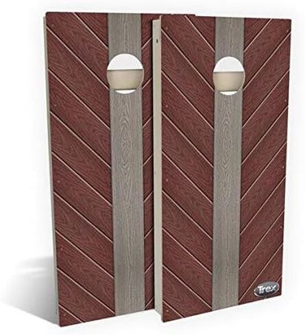 Slick Woody's Professional-Grade TREX Cornhole Boards - 4'x2' All Weather Regulation Corn Hole Toss Game with 8 Resin Filled Bags in Saudi Arabia