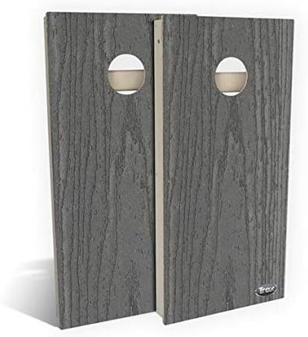 Slick Woody's Professional-Grade TREX Cornhole Boards - 4'x2' All Weather Regulation Corn Hole Toss Game with 8 Resin Filled Bags in Saudi Arabia