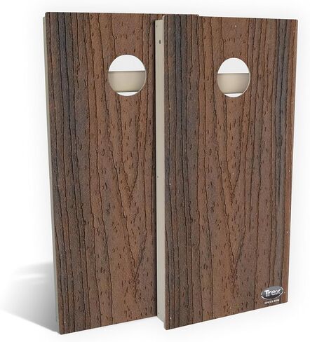 Slick Woody's Professional-Grade TREX Cornhole Boards - 4'x2' All Weather Regulation Corn Hole Toss Game with 8 Resin Filled Bags in Saudi Arabia