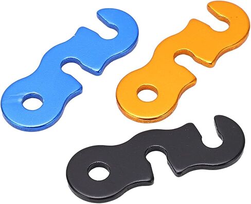 30 Pack Aluminum Alloy Guyline Cord Adjusters Rope Tensioners for Camping Tent Outdoor Hiking in Saudi Arabia