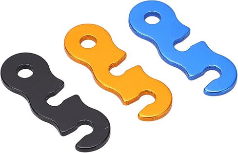 30 Pack Aluminum Alloy Guyline Cord Adjusters Rope Tensioners for Camping Tent Outdoor Hiking in Saudi Arabia