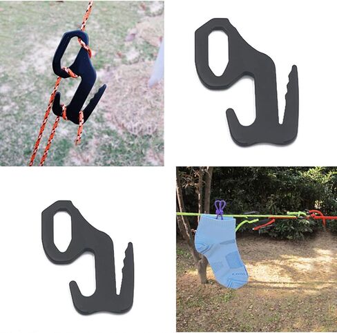 Aluminum Alloy Hook Tight Rope Buckle Flexible Tightening Mechanism Tightener Tight Paracord Buckle Enduring Tent Tether Fastener Hook in Saudi Arabia