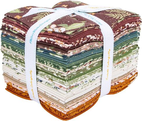 Amber Elliot Olive Grove 24 Fat Quarters Riley Blake Designs FQ-16630-24 in Saudi Arabia