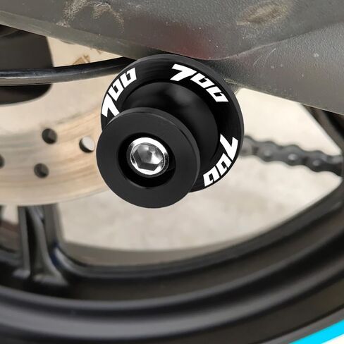 Motorcycle M6 Swingarm Spools Slider For Tenere 700 (T7) (XTZ700) 2019-2025 Motorcycle Bobbins Paddock Stand Spools Paddock Stand Bobbins m6 tenere 700 (t7) Accessories (Black) in Kuwait