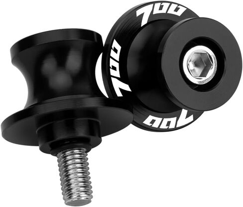 Motorcycle M6 Swingarm Spools Slider For Tenere 700 (T7) (XTZ700) 2019-2025 Motorcycle Bobbins Paddock Stand Spools Paddock Stand Bobbins m6 tenere 700 (t7) Accessories (Black) in Kuwait