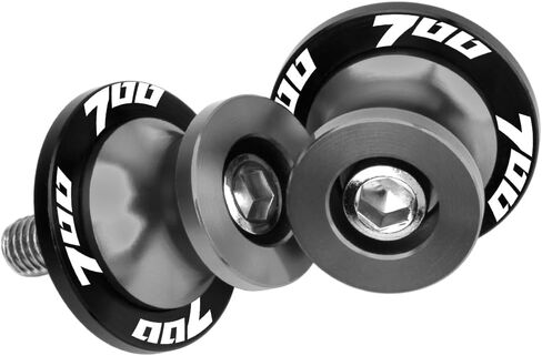 Motorcycle M6 Swingarm Spools Slider For Tenere 700 (T7) (XTZ700) 2019-2025 Motorcycle Bobbins Paddock Stand Spools Paddock Stand Bobbins m6 tenere 700 (t7) Accessories (Black) in Kuwait