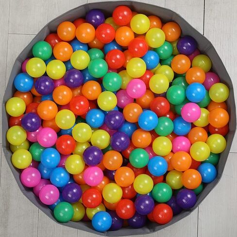 1000-Piece Ball Pit Balls, Non-Toxic, Soft Plastic, 2.2 Inch, Kids/Toddler Toys in Saudi Arabia