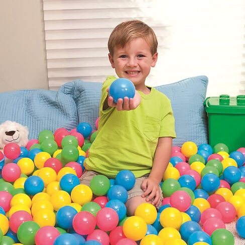 1000-Piece Ball Pit Balls, Non-Toxic, Soft Plastic, 2.2 Inch, Kids/Toddler Toys in Saudi Arabia