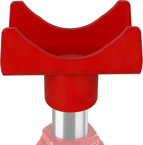 Heavy Duty Bottle Jack Axle Adapter, Universal Axle Cradle Saddle for 2"-4" Round & 2" Square Axles, Fits ≤1.5" Jack Platform, 17,000 lbs Capacity, Bottle Jack Accessory for RVs, Trailers & Trucks in Saudi Arabia