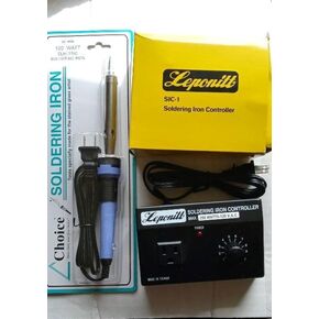 مكواة لحام 100 وات وأدوات التحكم في درجة الحرارة والزجاج الملون in Kuwait