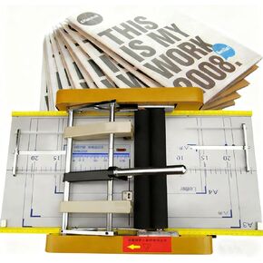 Electric Stapler Folding Machine,A3 Size Creasing Card Folding,High Performance,Automatic Booklet Maker,Adjustable Spacing,for Efficient Document Organization in Saudi Arabia