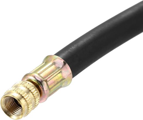 X AUTOHAUX 4pcs Tire Valve Extension Stem Adaptor Tool Flexible Dual Valve Stem Extender Pipes 18cm / 7.1" for Car Truck Bike Trailer RV Portable Air Compressor in Saudi Arabia