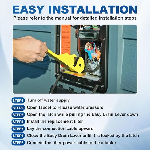 Electric Antifreeze Kit Compatible with Truma AquaGo Hot Water Heater, Frost Protection Down to -20°C/-4°F in Saudi Arabia
