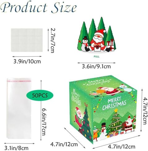 Christmas Money Box - Christmas Money Holder for Your Loved Ones Surprise in Saudi Arabia