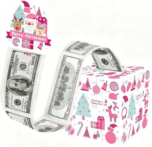 Christmas Money Box - Christmas Money Holder for Your Loved Ones Surprise in Saudi Arabia
