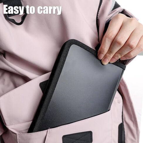 Expanding File Folder, 13 Pockets Small Accordion File Holder Organizer with Labels for Receipt Cards, Document, Coupons Storage,Zipper Closure, Bill Business,Classroom, 8.3X5.1 Inches, Black in Saudi Arabia