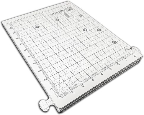 بساط القطع القابل للطي والشفاء الذاتي من CutterPillar - بساط 5 في 1 لمشاريع النسيج والخياطة - سهولة السفر والتخزين - 9 بوصة × 12 بوصة إلى 24 بوصة × 36 بوصة in Kuwait