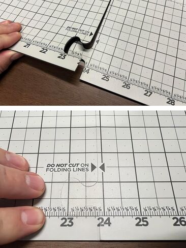 بساط القطع القابل للطي والشفاء الذاتي من CutterPillar - بساط 5 في 1 لمشاريع النسيج والخياطة - سهولة السفر والتخزين - 9 بوصة × 12 بوصة إلى 24 بوصة × 36 بوصة in Kuwait