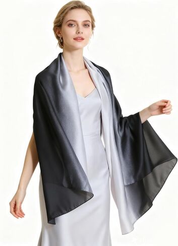 Shawls Wraps – Shawl for Women’s Night Dress Party Evening Dresses Wedding Bridal Large Pashmina Tassel Scarf in Saudi Arabia