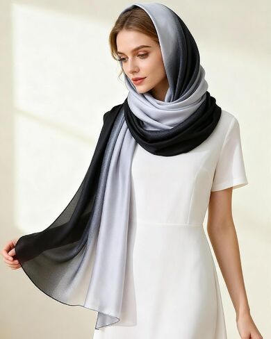 Shawls Wraps – Shawl for Women’s Night Dress Party Evening Dresses Wedding Bridal Large Pashmina Tassel Scarf in Saudi Arabia