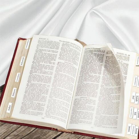 علامات تبويب الكتاب المقدس مغلفة للنساء والرجال، علامات تبويب كبيرة للكتاب المقدس مطبوعة لدراسة الكتاب المقدس، سهلة القراءة وتطبيق ملحقات الكتاب المقدس، أزرق in Kuwait