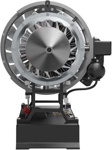 Turbofan Engine Model Kits That Runs, DM121-1/12 Scale 300+ PCS Dual Spool Cutaway Turbofan Aviation Turbojet Aircraft Build Your Own Jet Engine Kit That Works for Adults in Saudi Arabia