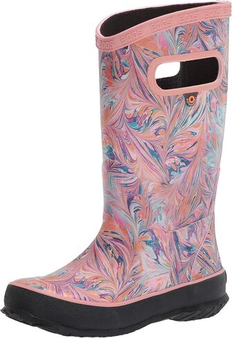 BOGS Rainboot Solid (طفل صغير/طفل صغير/طفل كبير) وردي 1 طفل صغير M in Saudi Arabia