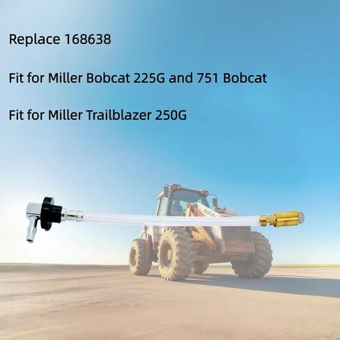 168638 Fuel Tank Draw Tube Kit - Replacement for Miller Bobcat 225G, 751 Bobcat, Trailblazer 250G Welders in Kuwait
