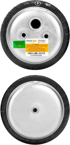 TORQUE 2 Pack Universal Air Spring Airbag Air Bag Replacement 1/2" NPT Single Port Double Bellow Standard 2600 lbs with Air Line (5000 (Double Convoluted), 2 Pack) in Saudi Arabia