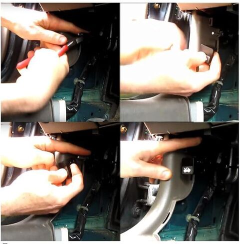 طقم تصليح مقبض مزلاج Lirun لسيارة HONDA Civic 1996-2011، CRV 1997-2006، Element2003-2011، لـ Ridgeline 2006-2014 in Saudi Arabia